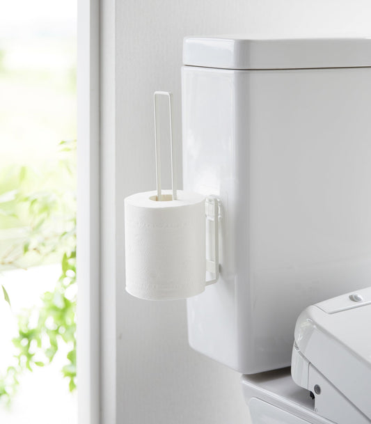 Traceless Adhesive Toilet Paper Holder - Steel